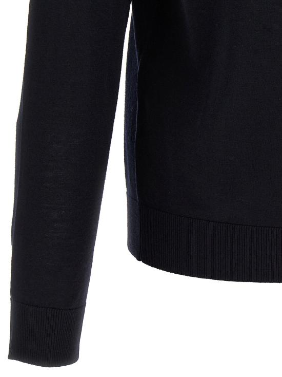 26FW LARMERI STUDIO 폴로 티셔츠 메리노 울 셔츠 폴로 블루 - OTHER BRANDS