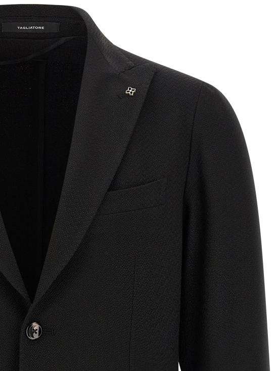 26FW 딸리아토레 수트 자켓 몬테카를로 블레이저 블랙 - TAGLIATORE