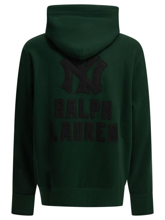 26FW 폴로 랄프로렌 긴팔 티셔츠 뉴욕 양키스 스웨트셔츠 그린 - POLO RALPH LAUREN