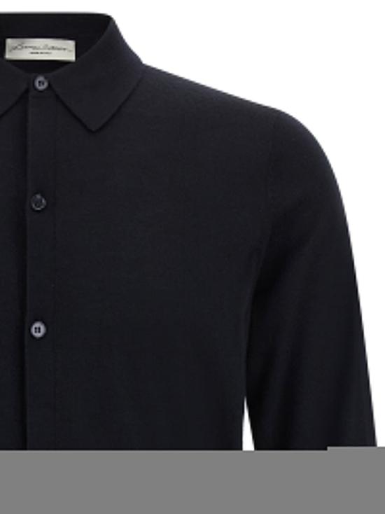 26FW LARMERI STUDIO 폴로 티셔츠 셔츠 폴로 셔츠 블루 - OTHER BRANDS