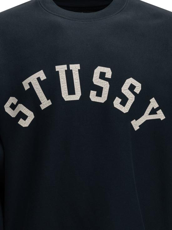 26FW 스투시 긴팔 티셔츠 파란색 스웨트셔츠 - STUSSY