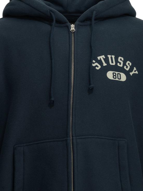 26FW 스투시 긴팔 티셔츠 파란색 스웨트셔츠 - STUSSY