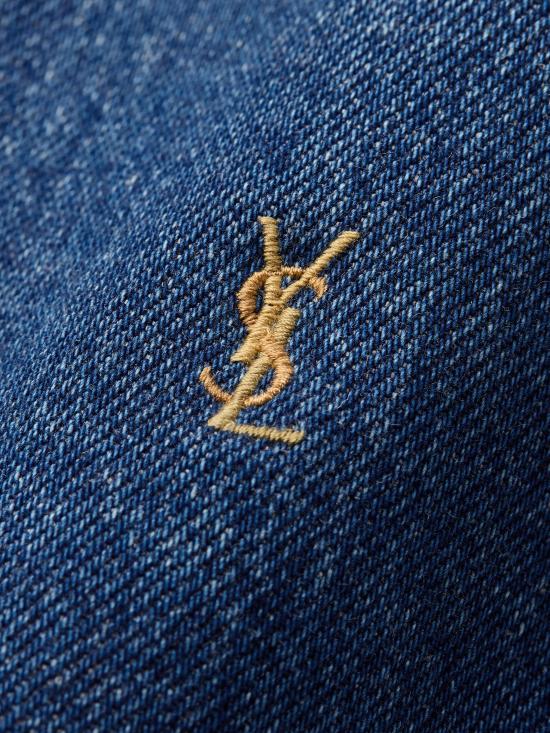 26FW 생로랑 셔츠 873984Y20PA 5113 BLU - SAINT LAURENT