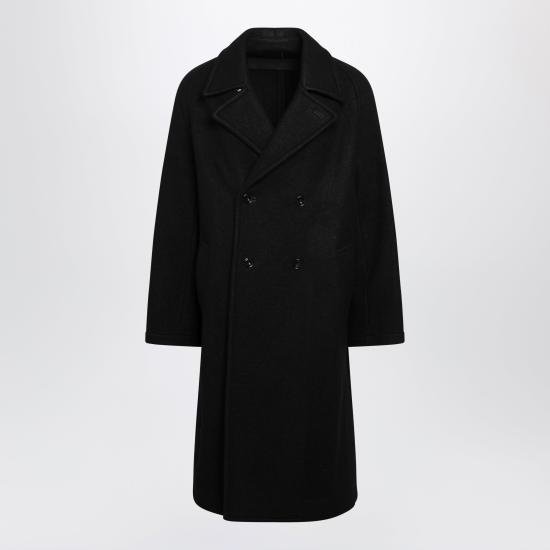 26FW 르메르 더블 브레스티드 펠티드 울 앤 알파카 코트 CO1169LF1700 Black