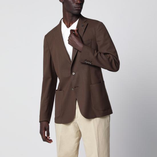 26SS 비아지오 산타니엘로 자켓 E4166MWO Brown
