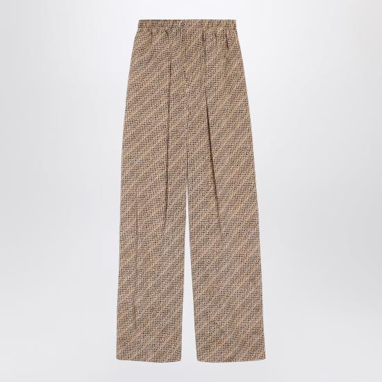 26FW 발렌시아가 모노그램 파자마 팬츠 A002ABTUL72 Beige