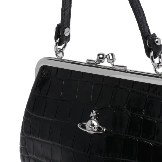 26FW 비비안웨스트우드 그래니 프레임 퍼스 4B010007W L0098 N401 BLACK - VIVIENNE WESTWOOD