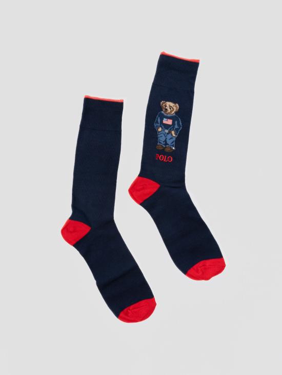 26FW 랄프 로렌 양말 Cofanetto Regalo con Calze 폴로 베어 리카마토 - RALPH LAUREN