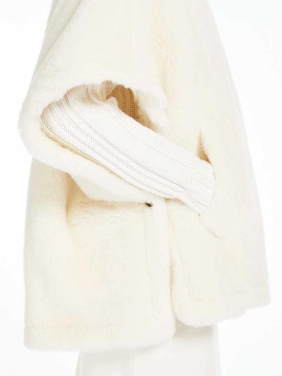 26FW 막스마라 TEBE 테디 케이프 2624736172600 001 BIANCO - MAX MARA