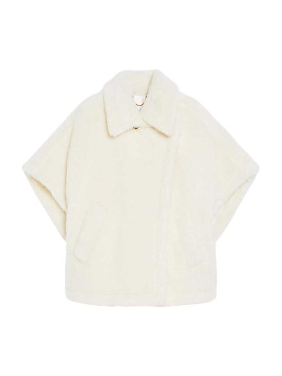 26FW 막스마라 TEBE 테디 케이프 2624736172600 001 BIANCO