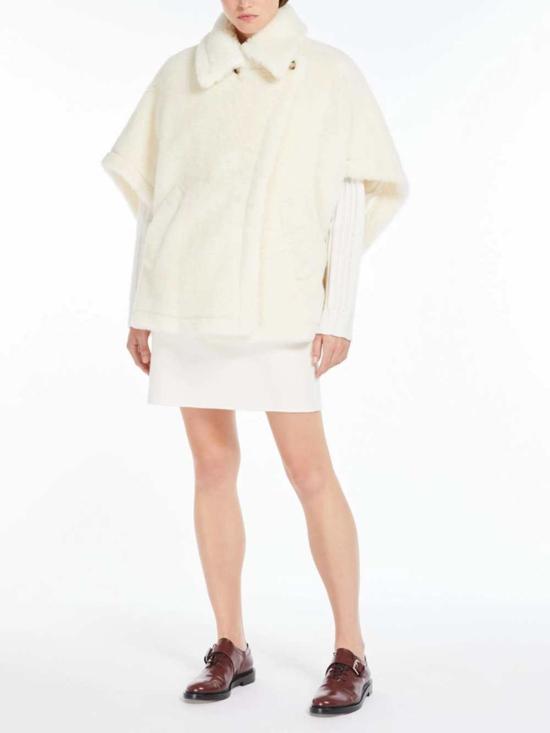 26FW 막스마라 TEBE 테디 케이프 2624736172600 001 BIANCO - MAX MARA