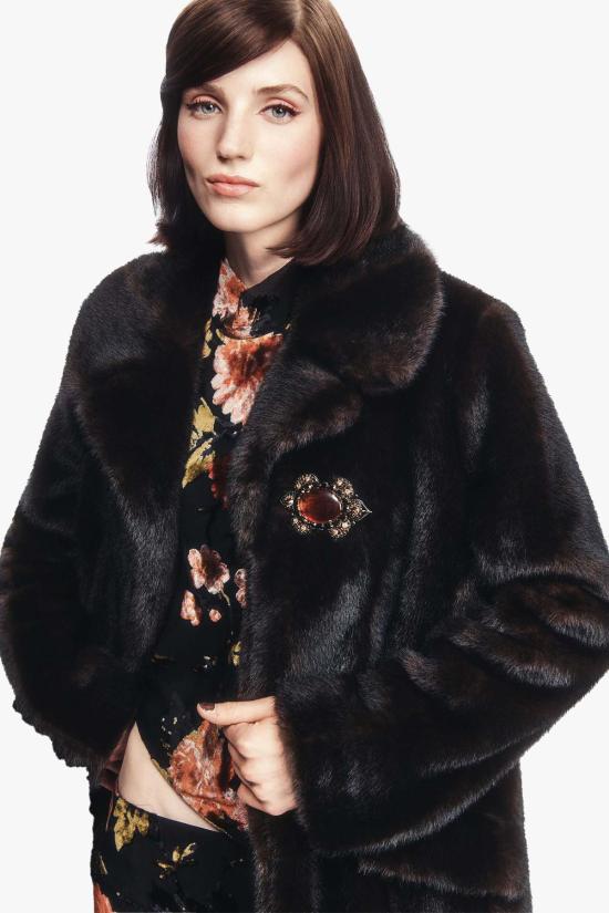  안나 수이 코트 826C50 BROWN - ANNA SUI