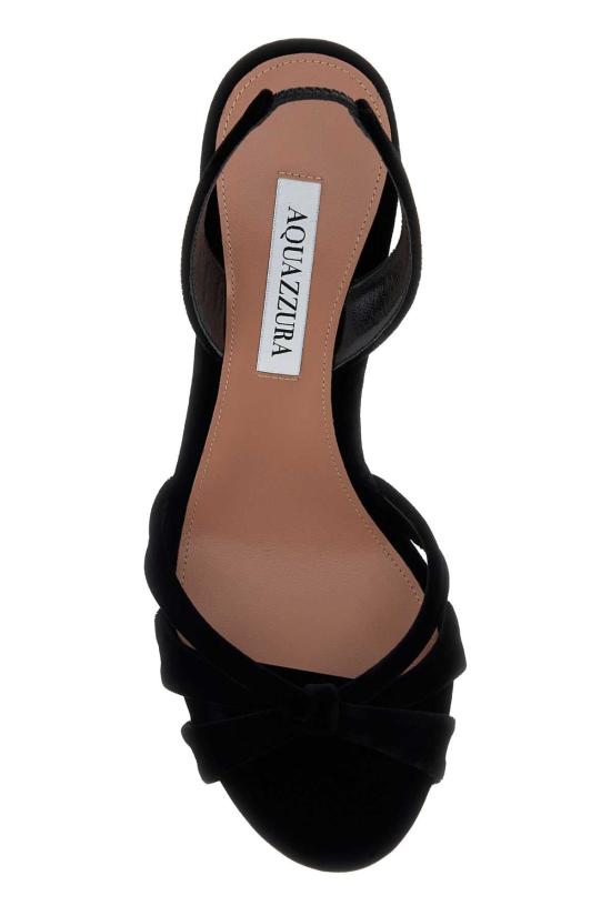 26FW 아쿠아주라 샌들 TTIMIDS0VEL BLACK - AQUAZZURA