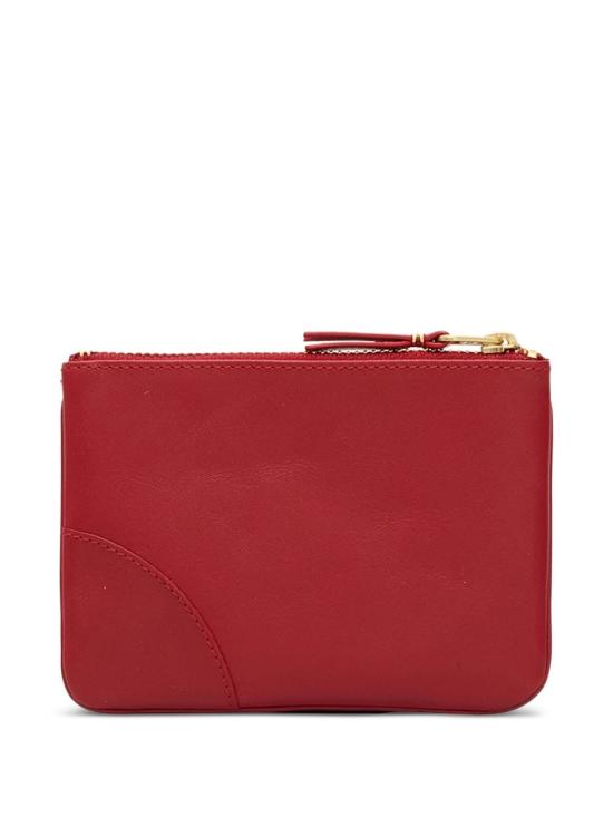 26FW 꼼데가르송 클래식 레더 라인 파우치 SA8100 7 RED - COMME DES GARCONS