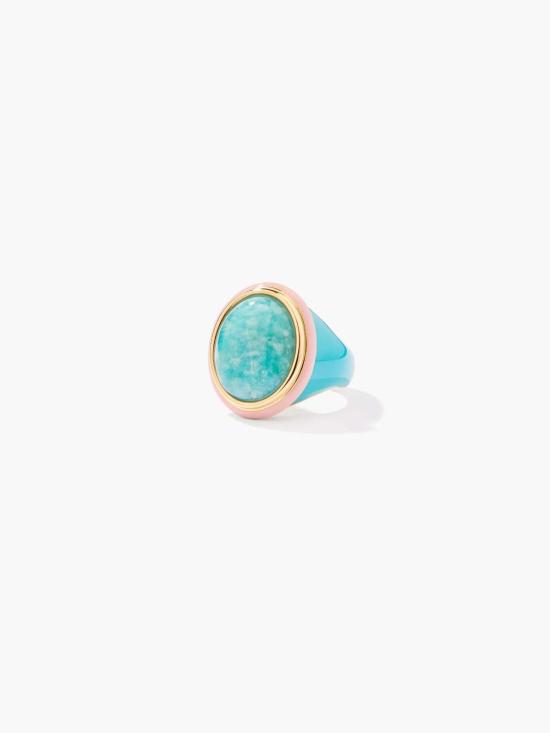  오렐리 비더만 반지 Aurelie Bidermann Amazonite Tabarin