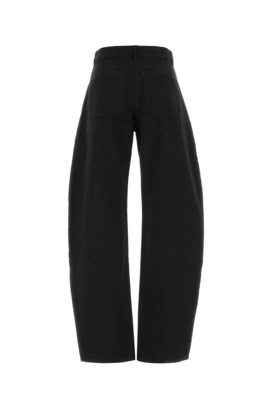 26FW 알라이아 데님 팬츠 AA9P1215D003C 995 Black - ALAIA