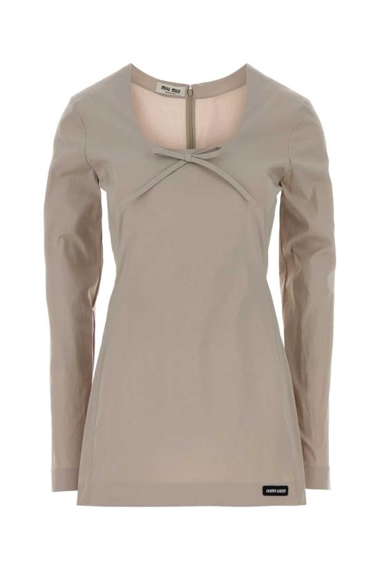 26FW 미우미우 원피스 MF6588SOOO6472 F0A08 BEIGE