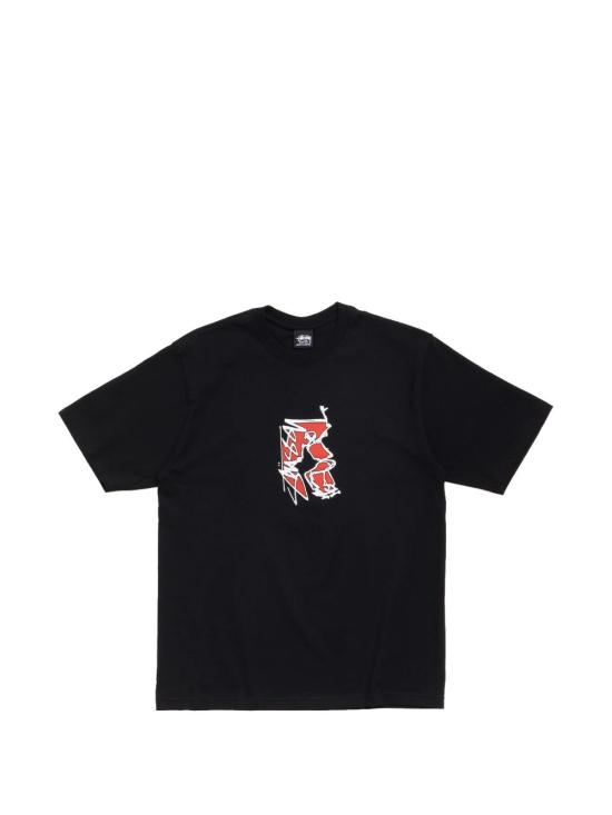 26FW 스투시 반팔 티셔츠 1905201 0001 BLACK