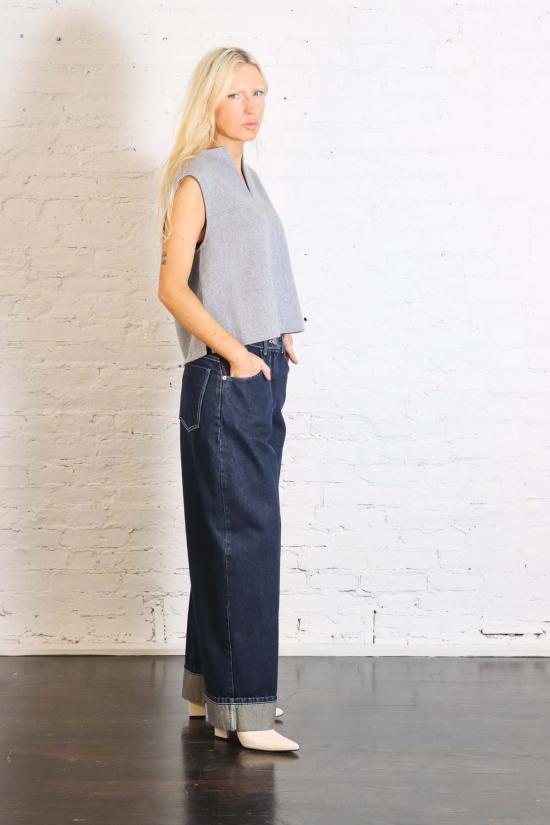 26FW 레이첼 코미 베스트 머서 탑 헤더 그레이 - RACHEL COMEY