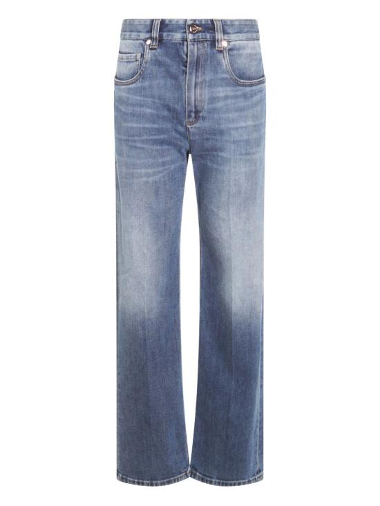 26FW 브루넬로 쿠치넬리 데님 팬츠 MP114P4006 C8986 NAVY