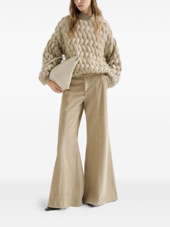 26FW 브루넬로 쿠치넬리 스웨터 MNT347520 CMG59 BEIGE - BRUNELLO CUCINELLI