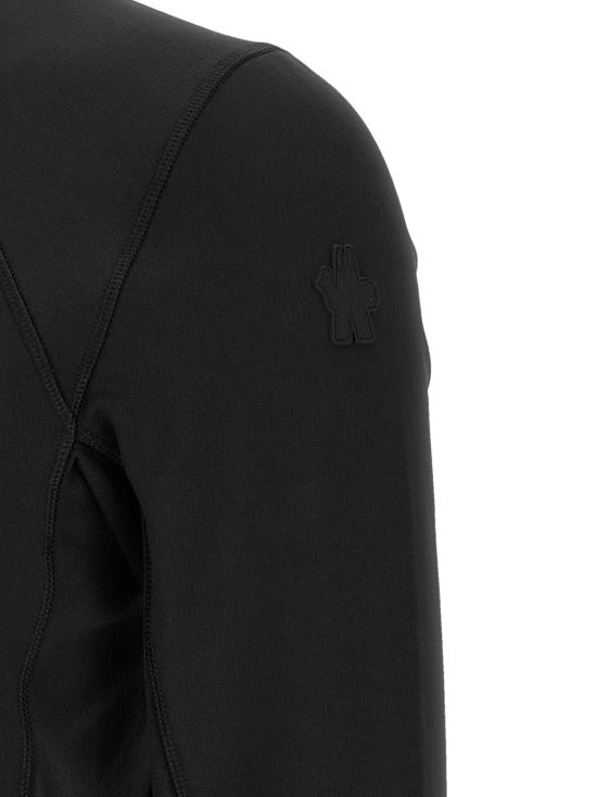 26FW 몽클레어 긴팔 티셔츠 MO344461BM BLACK - MONCLER
