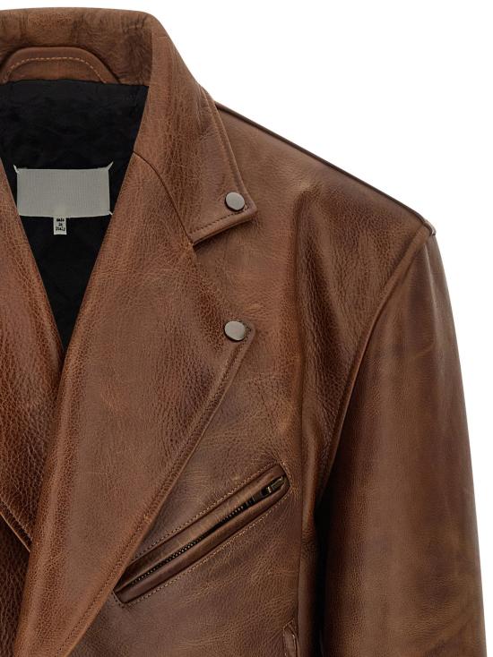  마르지엘라 자켓 LDS67AM0125M07048133 COGNAC - MAISON MARGIELA