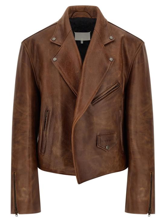  마르지엘라 자켓 LDS67AM0125M07048133 COGNAC