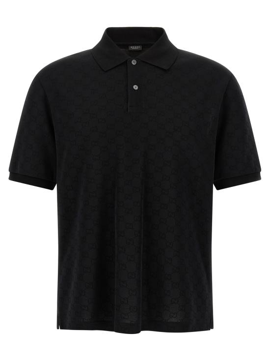 26FW 구찌 폴로 티셔츠 872416XJHX41000 Black