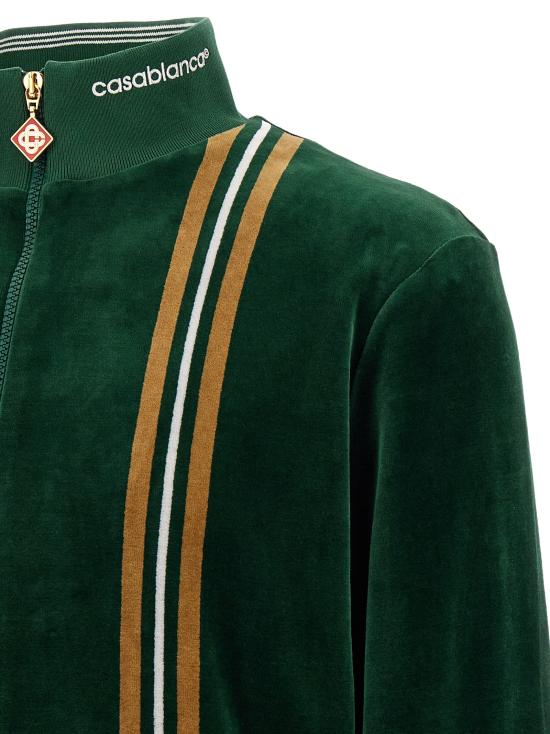 26FW 카사블랑카 긴팔 티셔츠 CA344547BM GREEN - CASABLANCA