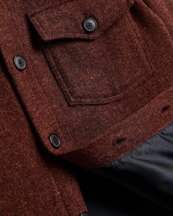  포르투기스플란넬 자켓 포르투갈 플란넬 울 필드 오버셔츠 테루아르 - PORTUGUESE FLANNEL