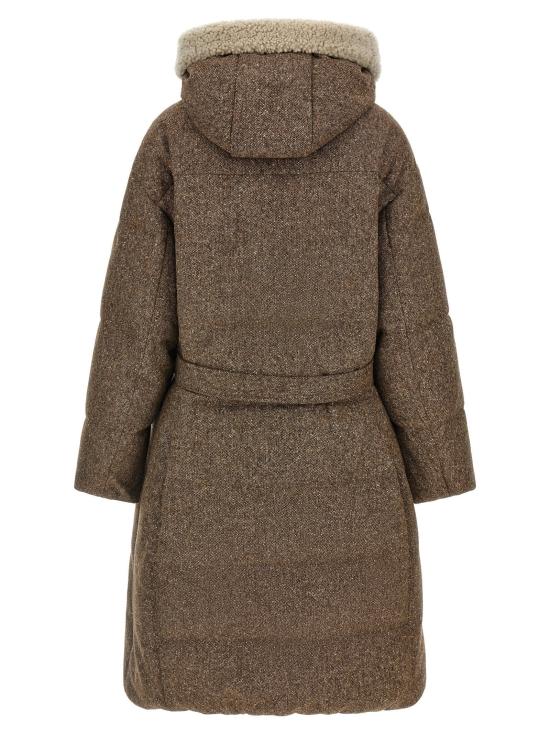  브루넬로 쿠치넬리 코트 LDMD0029607C001 TAUPE - BRUNELLO CUCINELLI