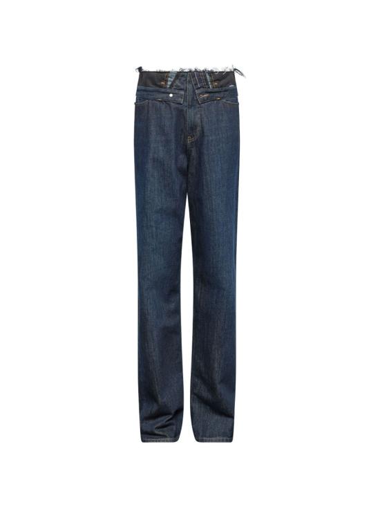  MM6 메종마르지엘라 데님 팬츠 S62LB0225M30063962 AI26 NAVY
