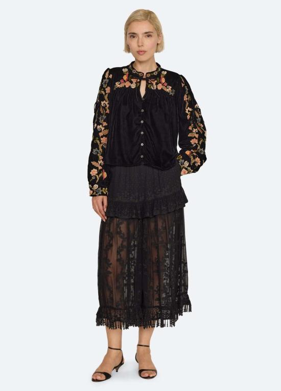  씨뉴욕 블라우스 RS27 001 BLACK - SEA NY