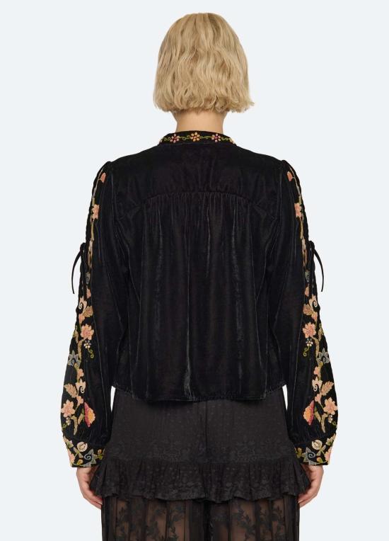  씨뉴욕 블라우스 RS27 001 BLACK - SEA NY