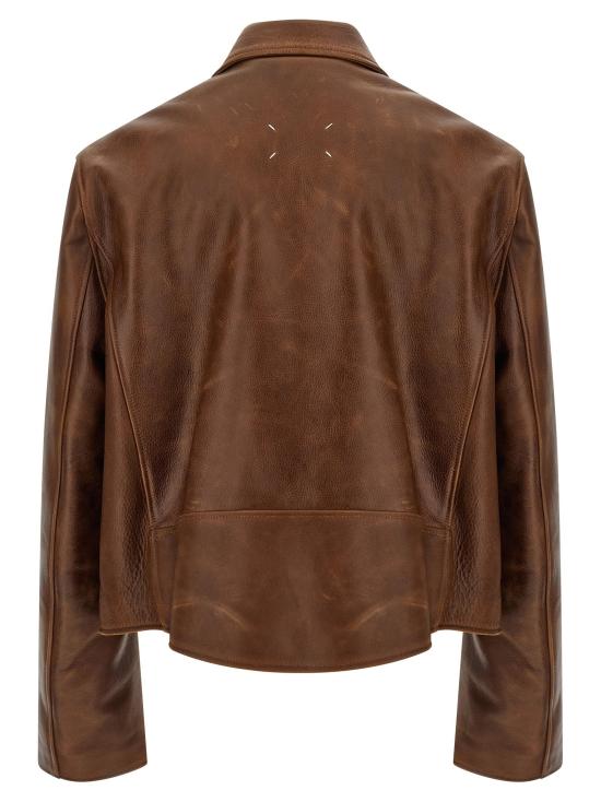  마르지엘라 자켓 LDS67AM0125M07048133 COGNAC - MAISON MARGIELA