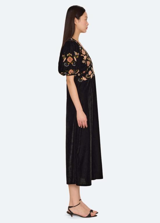  씨뉴욕 미디 원피스 RS27 003 BLACK - SEA NY