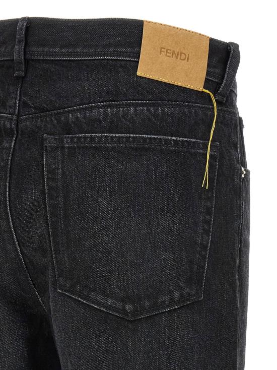  펜디 데님 팬츠 LDFLP909B1PHF0QA1 BLACK - FENDI