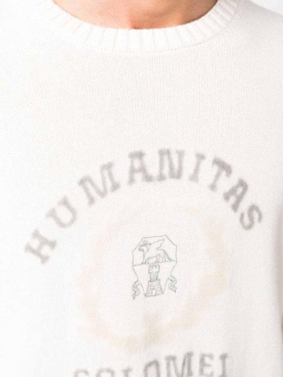  브루넬로 쿠치넬리 스웨터 i217835 WHITE - BRUNELLO CUCINELLI