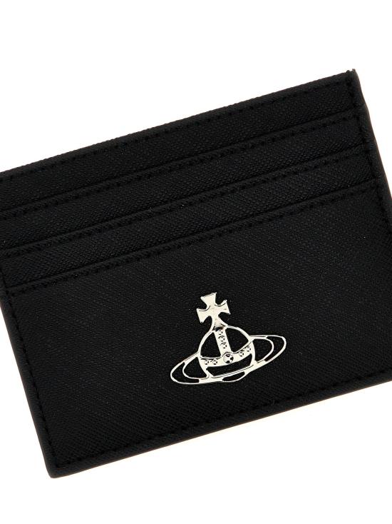  비비안웨스트우드 명함지갑 LD54030006WL001NN401 BLACK - VIVIENNE WESTWOOD