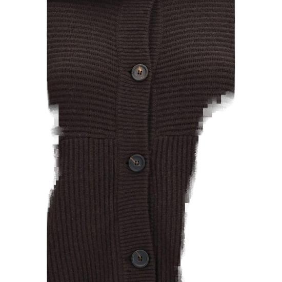 26FW 브루넬로 쿠치넬리 가디건 BRM12749406C9792BB BROWN - BRUNELLO CUCINELLI