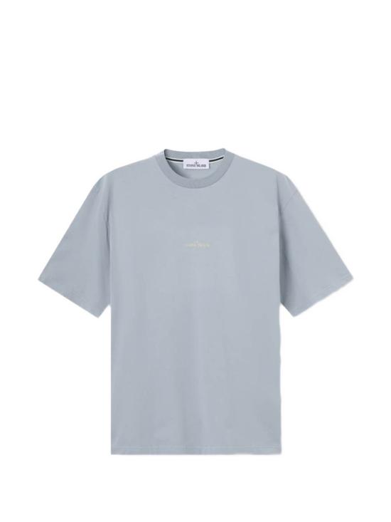 26FW 스톤 아일랜드 그래픽 프린트 오가닉 코튼 반팔 티셔츠 L2S152100001 S0534V0049 GREY