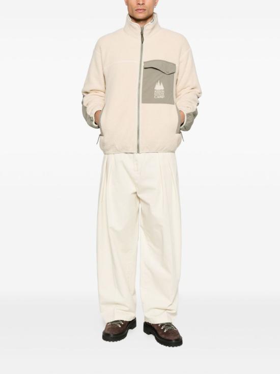  메종키츠네 캐주얼 플리스 자켓 PM02136WM2031P700 AI25 CREAM - MAISON KITSUNE