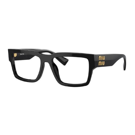  미우미우 안경 MU02XV1AB1O1 52 BLACK
