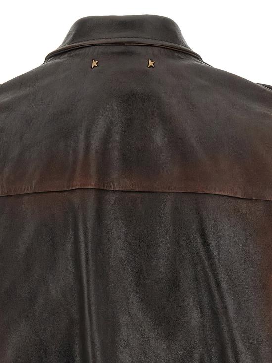  골든구스 자켓 LDGMP02502P0022885538155381 BROWN - GOLDEN GOOSE