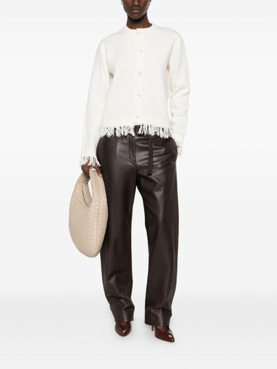 26FW 보테가베네타 가디건 873884 V6LL09071 WHITE - BOTTEGA VENETA