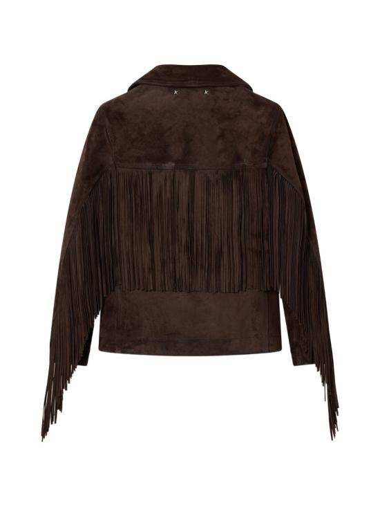 26FW 골든구스 가죽 자켓 GWP02368 P00273755259 BROWN - GOLDEN GOOSE