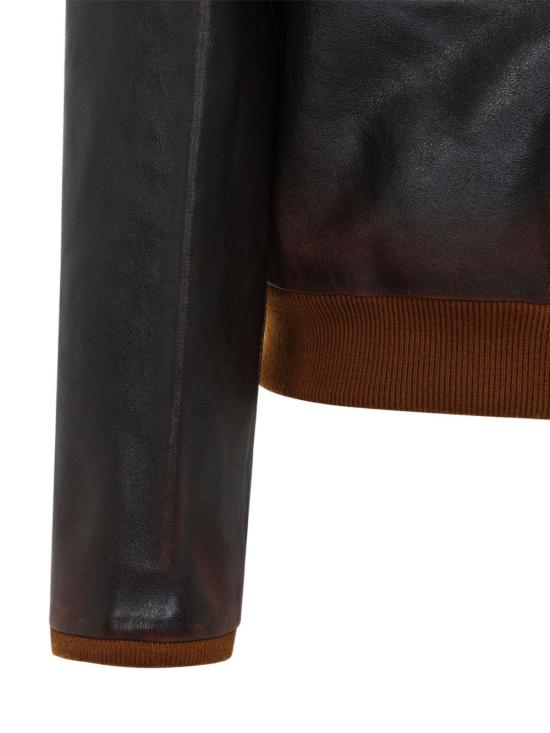 26FW 골든구스 가죽 자켓 GMP02502 P00228855381 BROWN - GOLDEN GOOSE