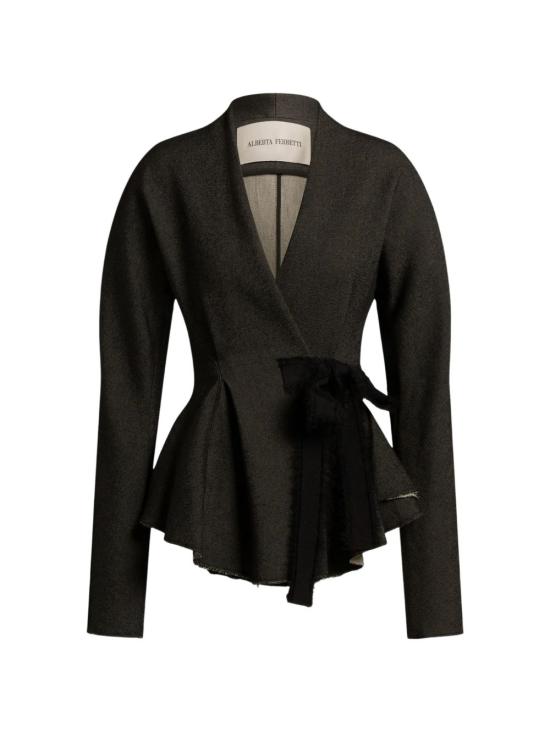 26FW 알베르타 페레티 수트 자켓 0503 51398462 BLACK