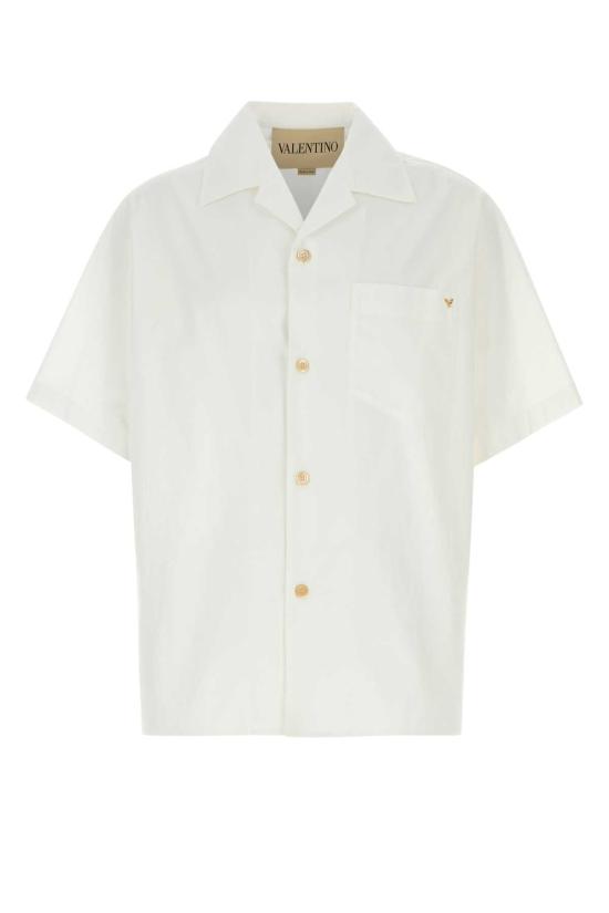 26SS 발렌티노 가라바니 셔츠 8V0AA1134WW 0BO WHITE